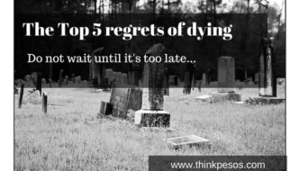 The Top Five regrets of dying